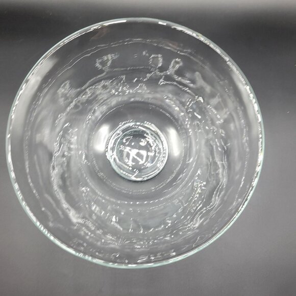 Vintage Indiana Clear Glass 3-Piece Chip N Dip Bowl Set MCM Design - Picture 5 of 11